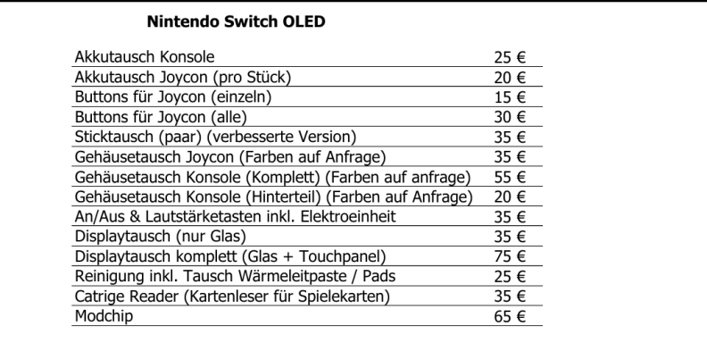 Switch OLED